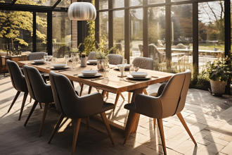 Chaises de salle à manger design alliant confort et esthétique