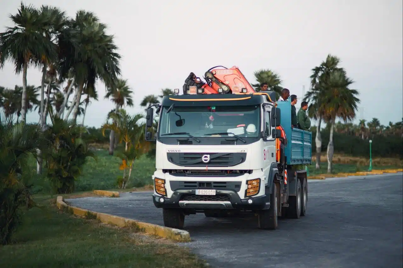 camion de déménagement