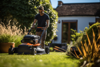 Moteur Briggs et Stratton pour tondeuse à gazon efficace et durable