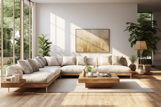 Différents matériaux pour la finition intérieure d'une maison