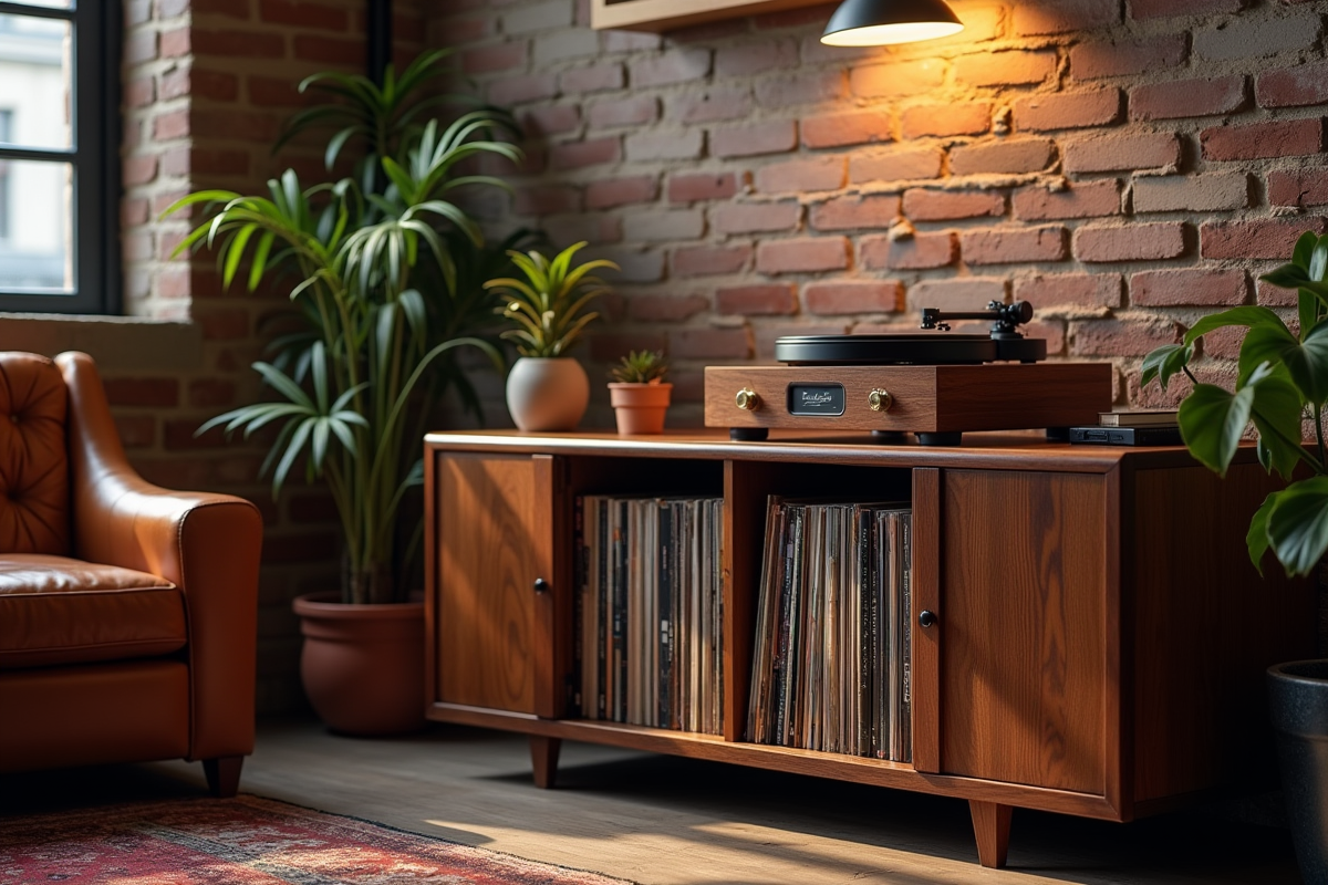 meuble vinyle