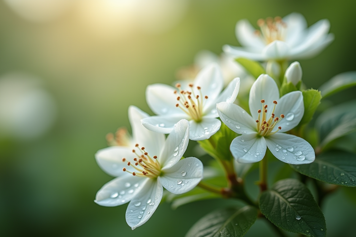 arbustes fleurs