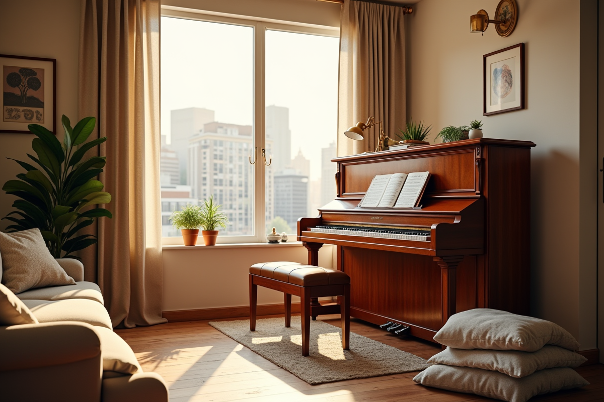 piano escalier