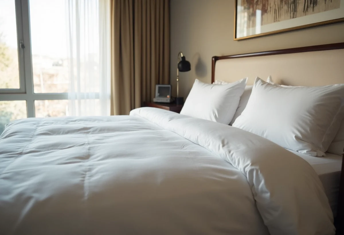 linge de lit confortable