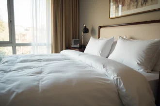 linge de lit confortable