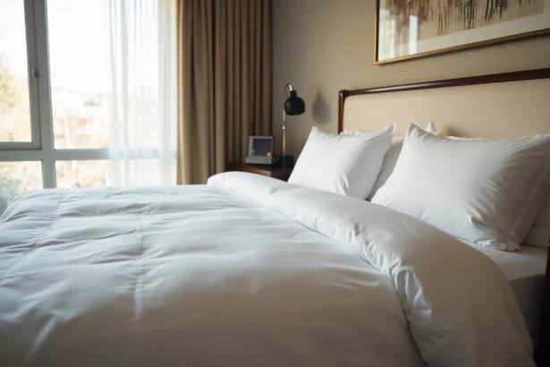 linge de lit confortable