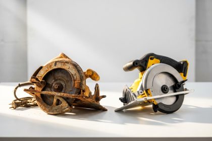 outil électroportatif en panne